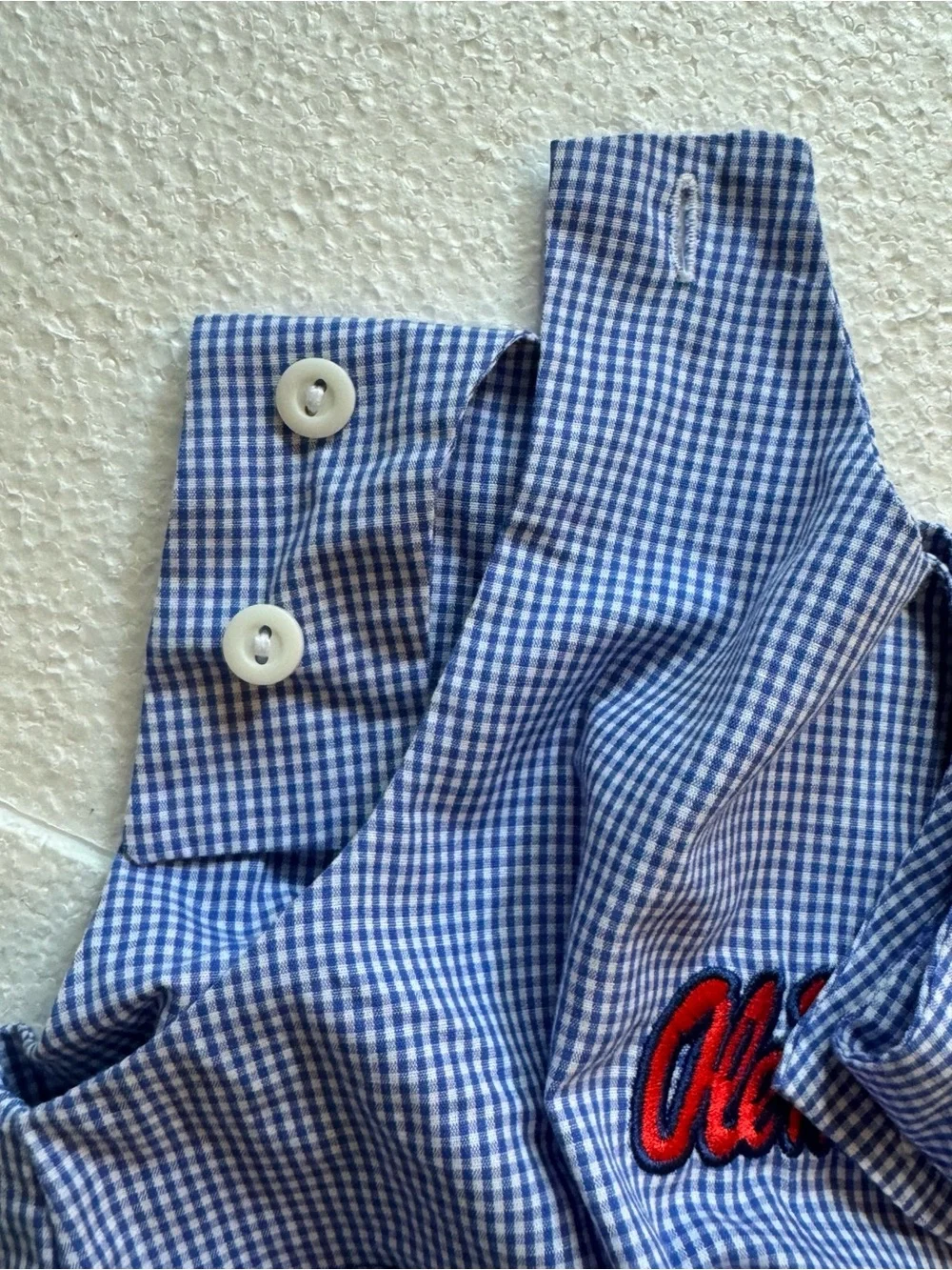 Vive La Fête Ole Miss Rebels Romper 3T